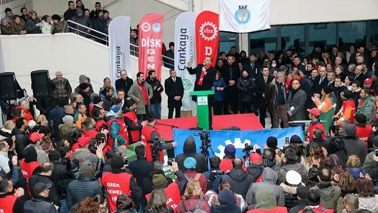 Çankaya Belediye Başkanı Taşdelen çalışma arkadaşlarıyla buluştu