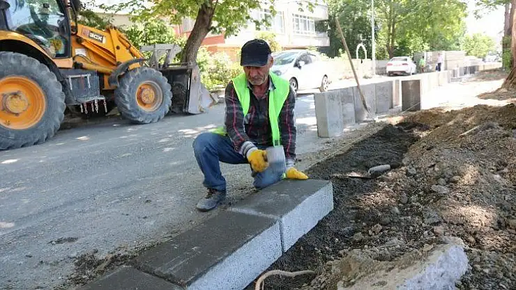 Çankaya Belediyesi'nden merdivenli yol yapımı