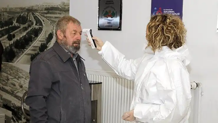 Çankaya Belediyesinden ateş ölçerli önlem