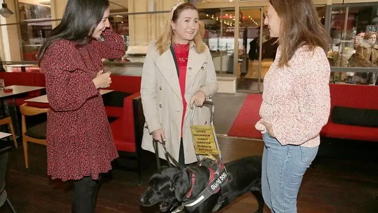Çankaya'dan rehber köpek farkındalığına destek