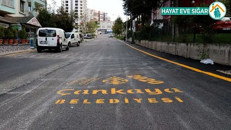 Çankaya'dan sezonun ilk asfaltı