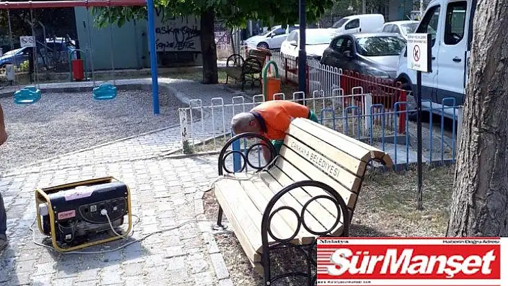 Çankaya parkları yenileniyor