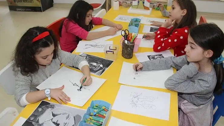 Çankayalı minikler Picasso'yu tanıdı