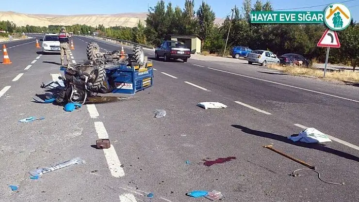 Çapa motoru devrildi: 1 ölü, 2 yaralı