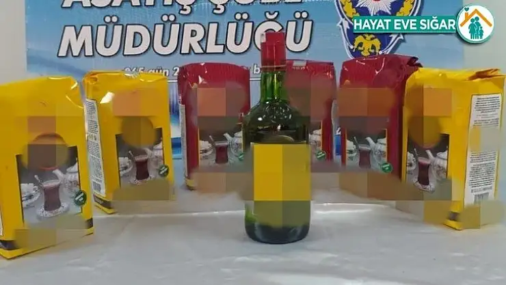 Çay hırsızları yakalandı