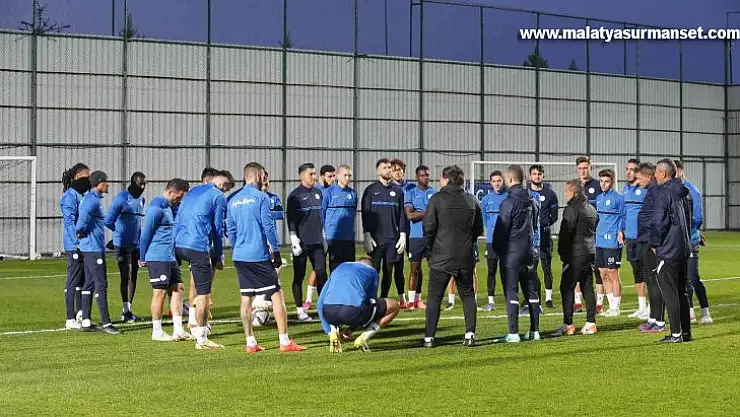 Çaykur Rizespor'un Fenerbahçe hazırlıkları başladı