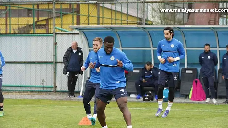 Çaykur Rizespor, Yeni Malatyaspor maçının hazırlıklarını sürdürdü