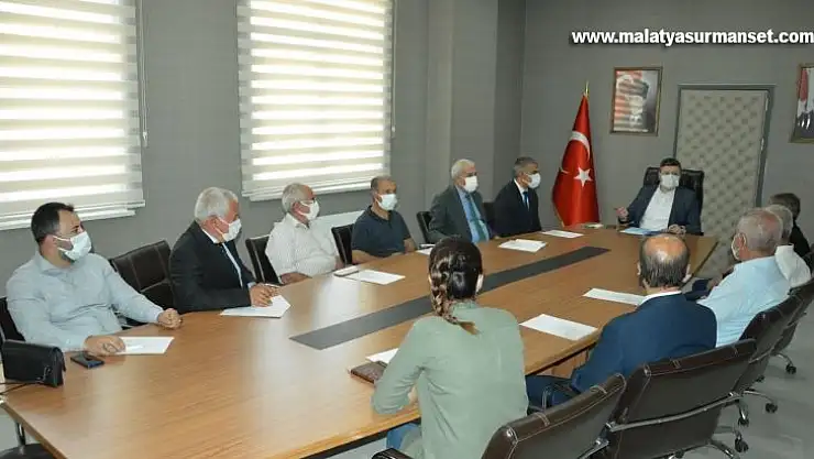 Çelikhan'da felaketlerle ilgili toplantı