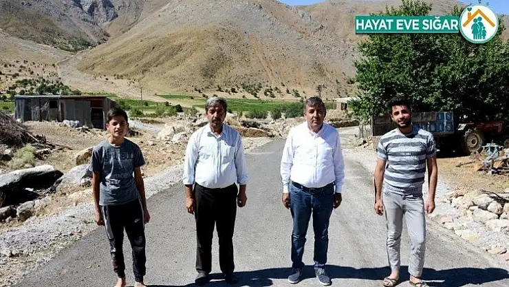 Çelikhan grup yolunu asfaltlanıyor