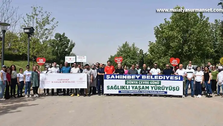 Çevre için yürüdüler