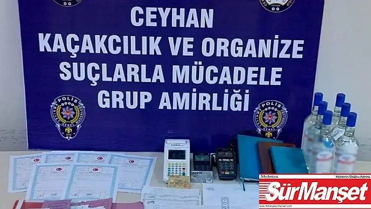 Ceyhan'da tefecilik operasyonunda 1 gözaltı
