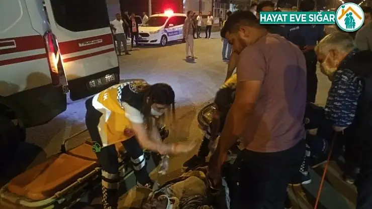 Ceylanpınar'da kaza: 1 yaralı