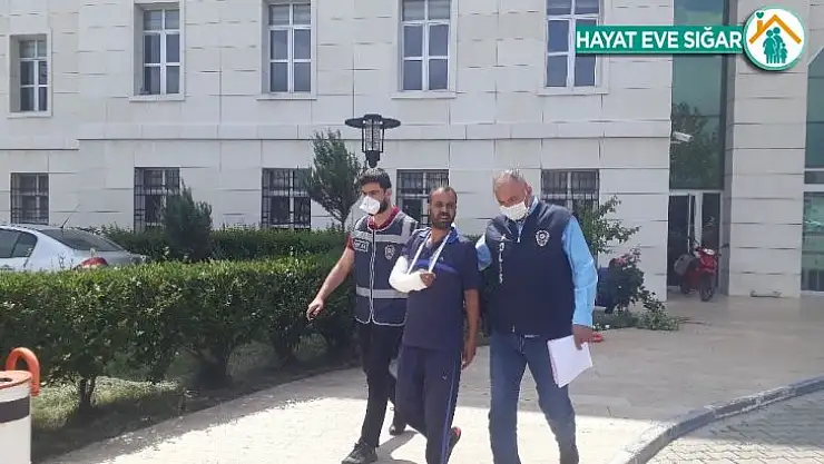 Cezaevi firarisi saklandığı evde yakalandı