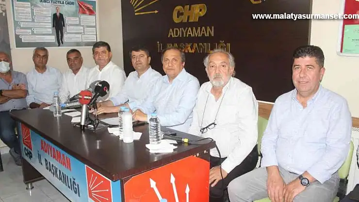 CHP Genel Başkan Yardımcısı Torun, Adıyaman'ın sorunlarını dile getirdi