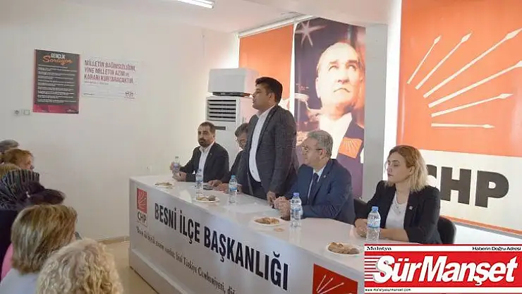 CHP heyeti, Besni'de sorunları dinledi