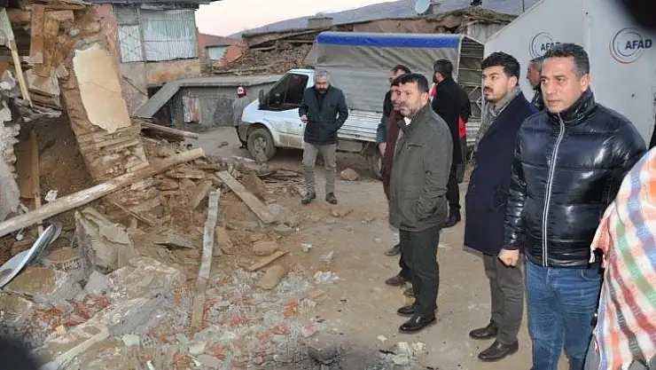 CHP heyeti Doğanyol'da incelemelerde bulundu