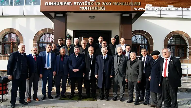 CHP İl Başkanı ve 3 Belediye Başkanının Temasları Devam Ediyor