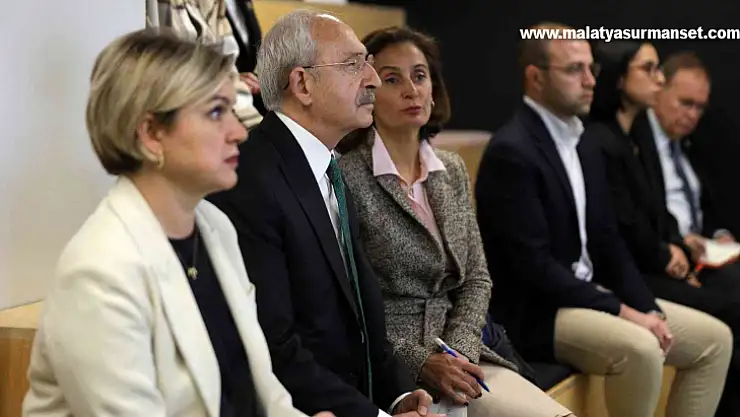 CHP lideri Kılıçdaroğlu, Londra'da yatırım şirketi Blenheim Chalcot'ı ziyaret etti