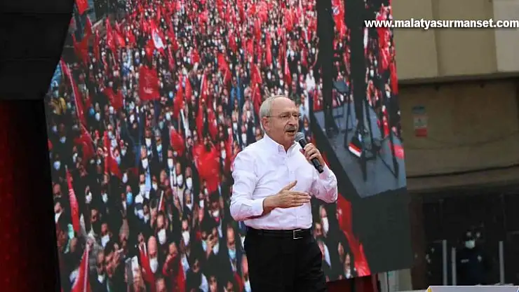 CHP Lideri Kılıçdaroğlu'nun Mersin mitingi
