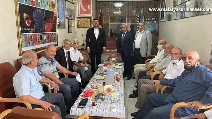 CHP Milletvekili Ağbaba'dan Malatya Türk Ocağı'na Ziyaret