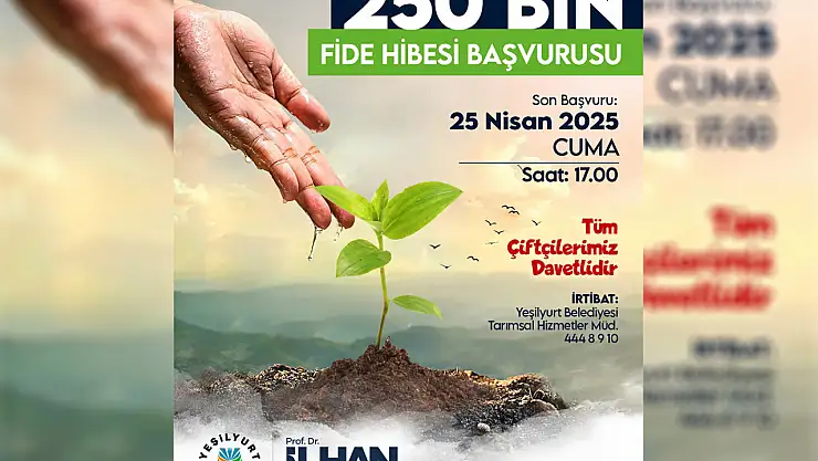 Çiftçiye Destek Eli 250 Bin Sebze Fidesi Ücretsiz Dağıtılacak