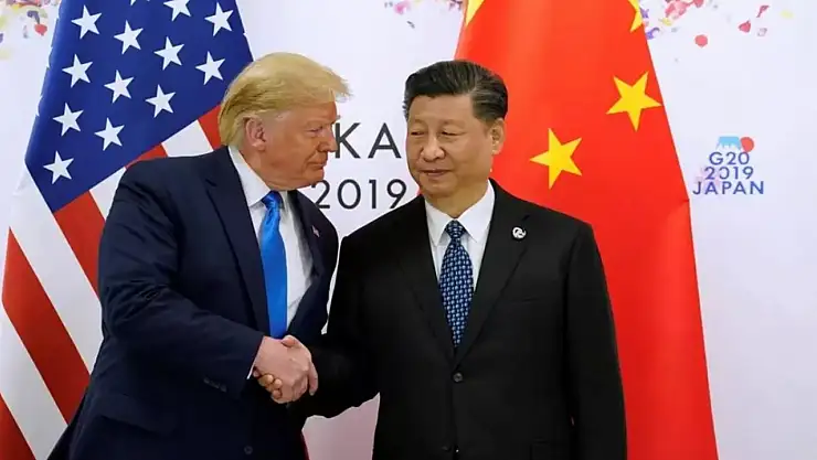 Çin Devlet Başkanı Şi ile ABD Başkanı Trump görüştü