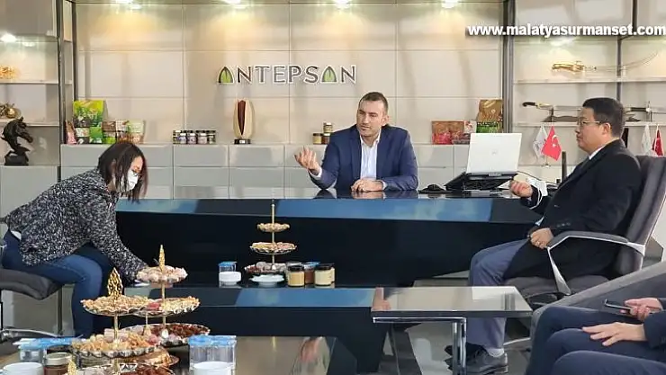 Çin heyeti Antepsan'a hayran kaldı