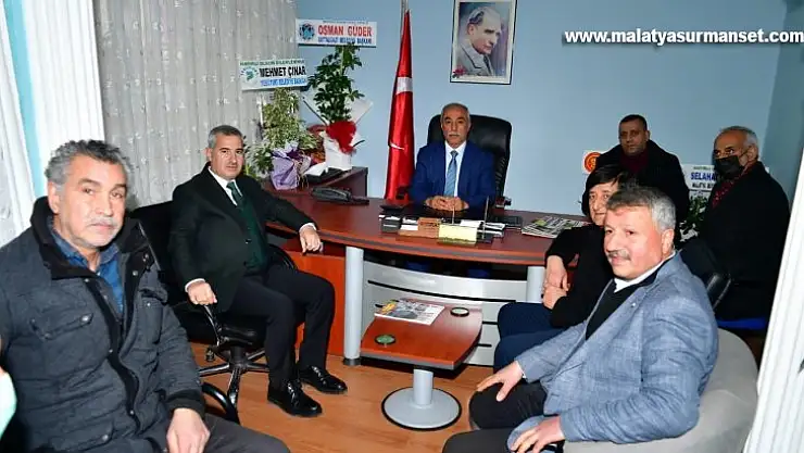 Çınar'dan meslek odaları başkanlarına 'hayırlı olsun' ziyareti