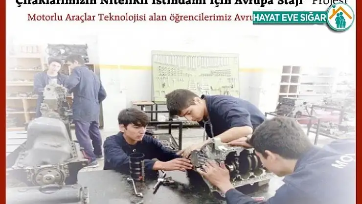 Çıraklar, Avrupa'da staj yapacak