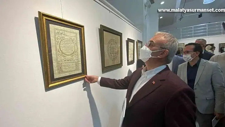 Çizgide Ahenk ve Zarafet Hat Sergisi açıldı