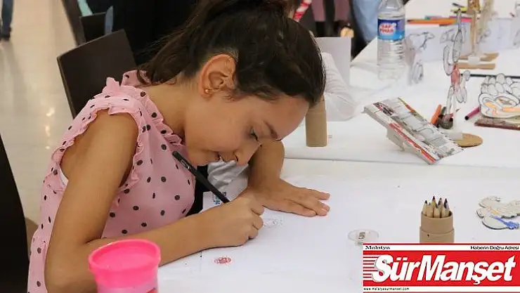 Çocuklar Yeşilay etkinliğinde bir araya geldi