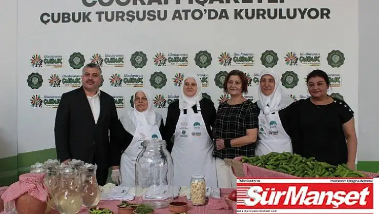 Coğrafi işaretli Çubuk turşusu ATO'da el birliğiyle kuruldu
