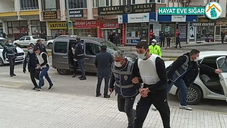 Çorum'daki cinayette şüpheliler adliyede