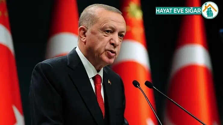 Cumhurbaşkanı Erdoğan: 'Denetimleri sıkılaştırarak binaları sağlama almalıyız. 5 yılda 1,5 milyon konutun dönüşümünü hedefliyoruz.'