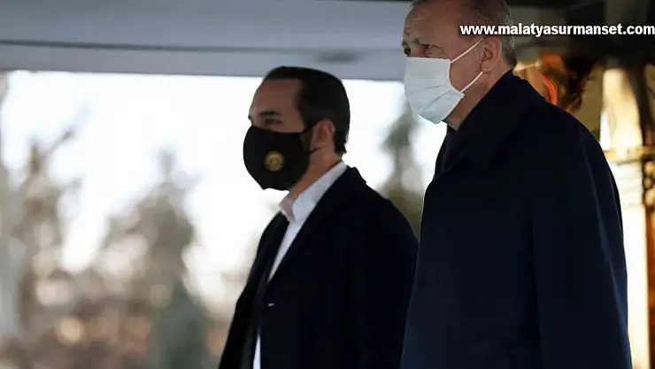 Cumhurbaşkanı Erdoğan,  El Salvador Cumhurbaşkanı Bukele'yi resmi törenle karşıladı