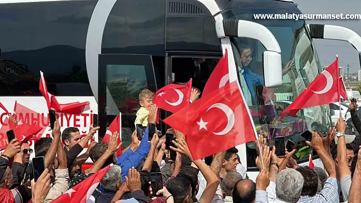 Cumhurbaşkanı Erdoğan'a Hatay'da sevgi seli