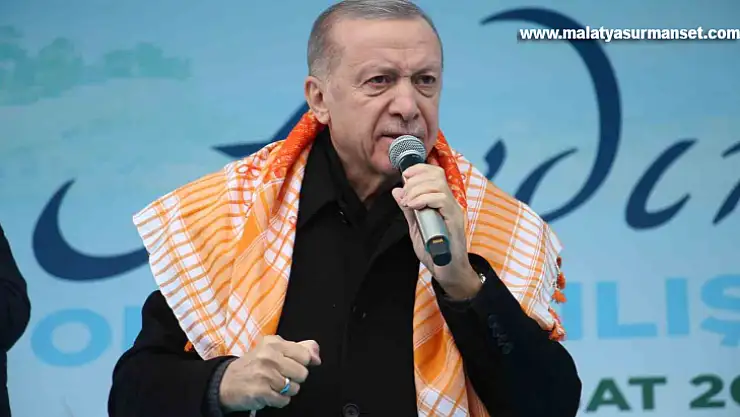 Cumhurbaşkanı Erdoğan, Aydın'dan meydan okudu