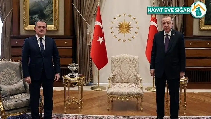 Cumhurbaşkanı Erdoğan, Azerbaycan Dışişleri Bakanı'nı kabul etti