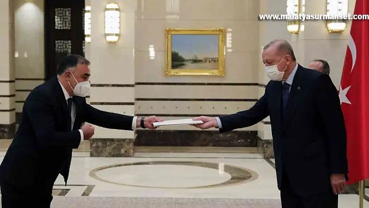 Cumhurbaşkanı Erdoğan, Azerbaycan Büyükelçisini kabul etti