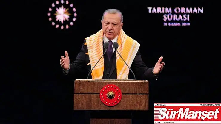 Cumhurbaşkanı Erdoğan'dan çiftçilere müjde