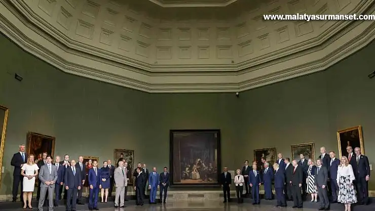 Cumhurbaşkanı Erdoğan, Devlet ve Hükümet Başkanları düzeyinde Resmi Olmayan Transatlantik Akşam Yemeği'ne katıldı