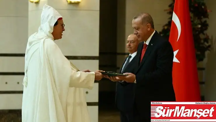 Cumhurbaşkanı Erdoğan, Fas Büyükelçisini kabul etti