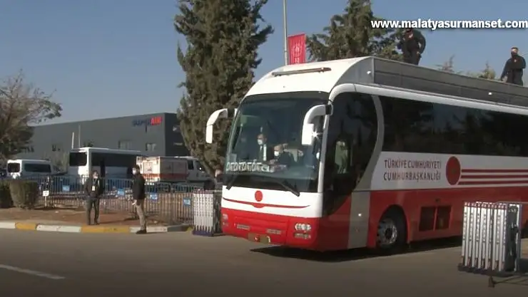 Cumhurbaşkanı Erdoğan Gaziantep'te