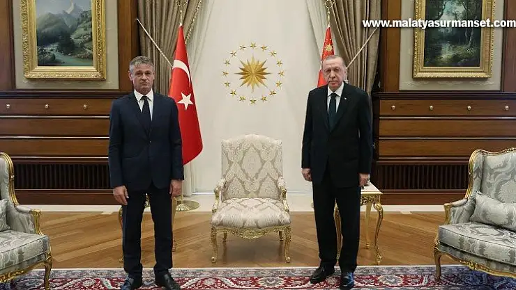 Cumhurbaşkanı Erdoğan, İsviçre'nin Ankara Büyükelçisi Ruch'u kabul etti