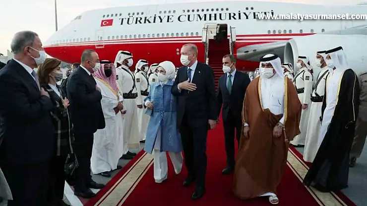 Cumhurbaşkanı Erdoğan, Katar'da