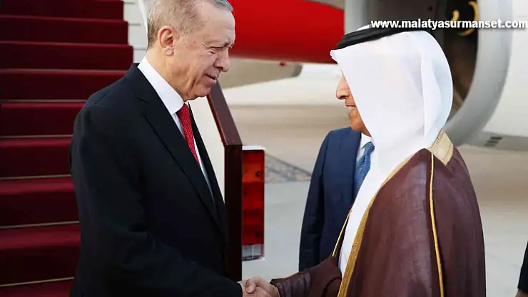 Cumhurbaşkanı Erdoğan Katar'da