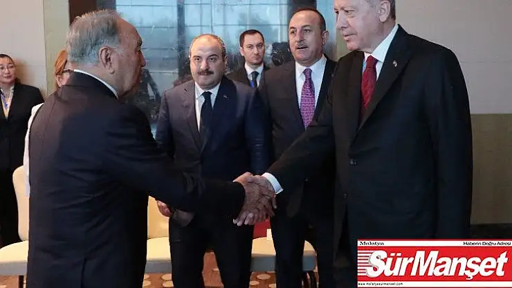 Cumhurbaşkanı Erdoğan, Kazakistan kurucu Cumhurbaşkanı Nazarbayev ile görüştü
