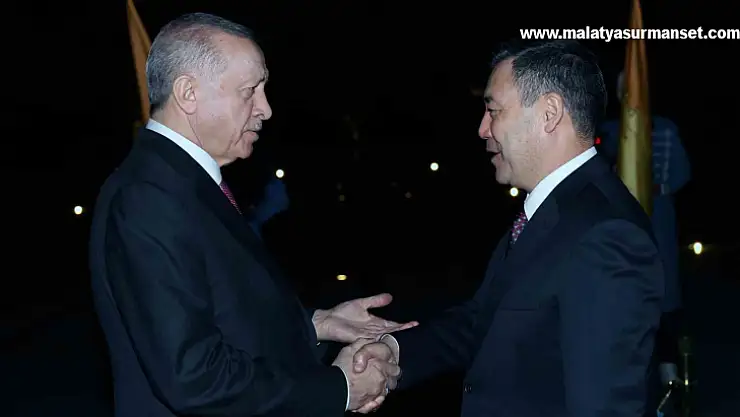 Cumhurbaşkanı Erdoğan, Kırgızistan Cumhurbaşkanı Caparov ile görüştü