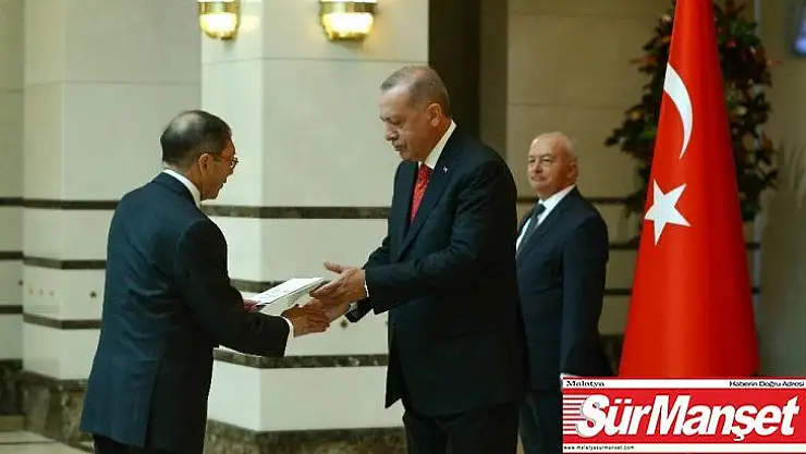 Cumhurbaşkanı Erdoğan, Kolombiya Büyükelçisini kabul etti