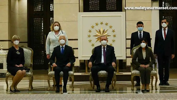 Cumhurbaşkanı Erdoğan, Litvanya Büyükelçisi Degutis'i kabul etti